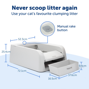 ScoopFree® Clumping Self-Cleaning Litter Box