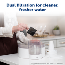 Load image into Gallery viewer, Dual filtration for clearner, fresher water.
