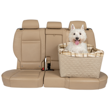 Load image into Gallery viewer, Happy Ride™ Quilted Dog Safety Seat, Tan
