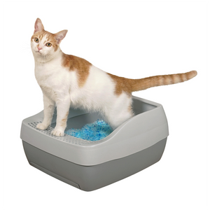 Deluxe Crystal Litter Box System